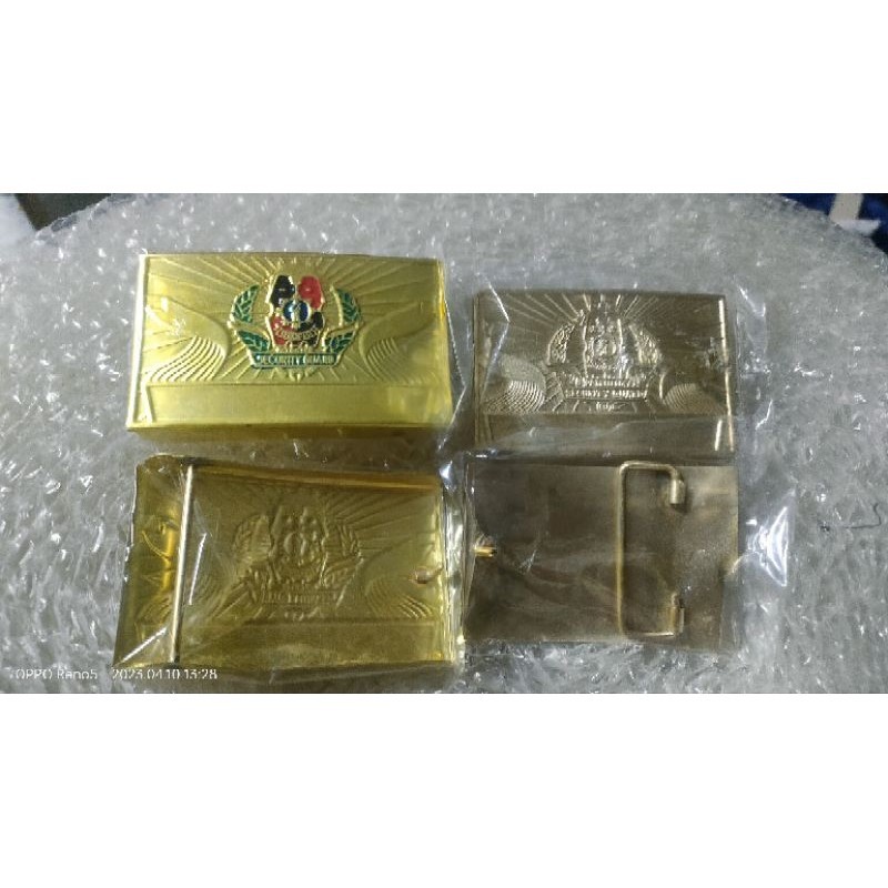 BUCKLE FOR SECURITY GUARD BELT(Solid) | Shopee Philippines