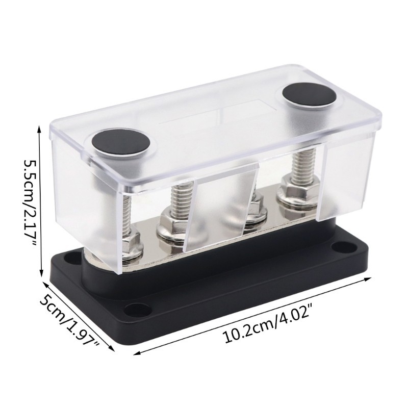 Automobile Distributor Block 48V BusBar Electrical Terminal Block 5/16 ...