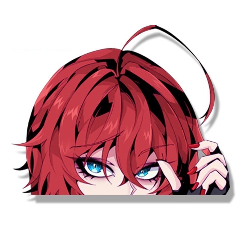 TT Gothic Rias Gremory Car Sticker Anime High School D×D Sketch Waifu ...