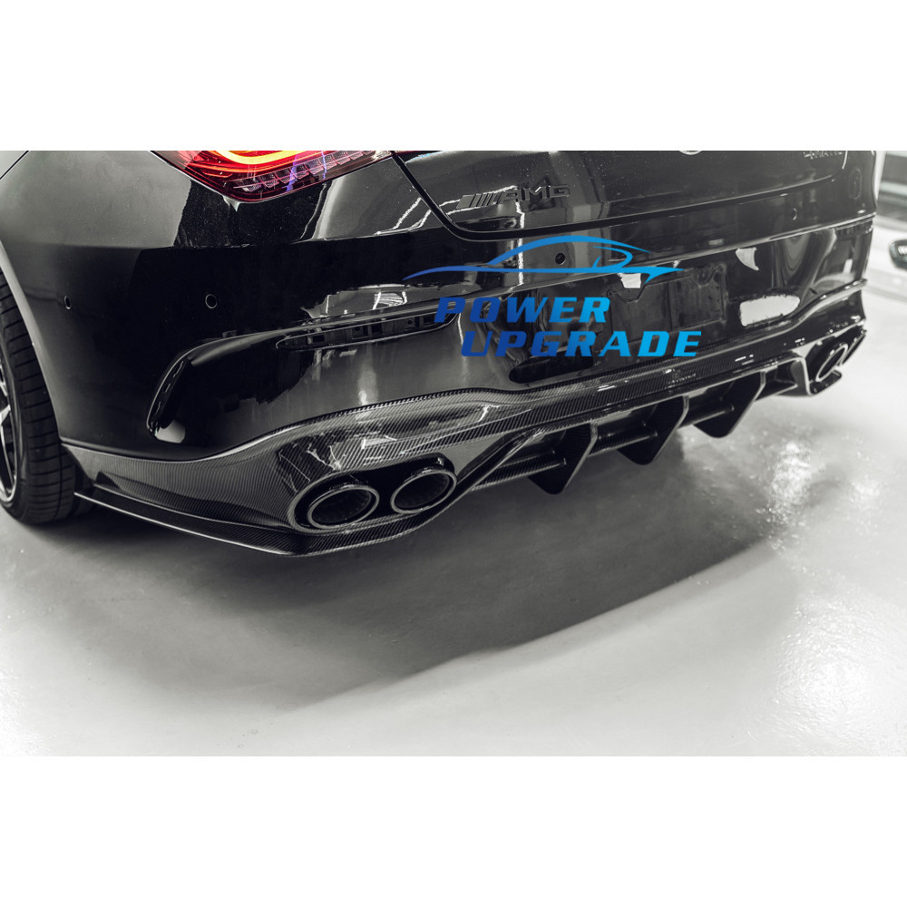 Car Body Kit Rear Diffuser Lip For Mercedes BenZ CLA Class W118 FD ...