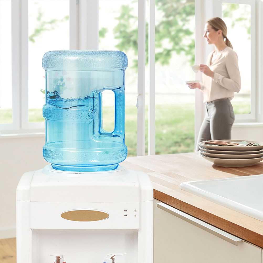 Homoyoyo 5 Liter Wasserflasche Mit Kronenkappe - Wiederverwendbarer PC-Kanister Für Camping & Zuhause, Blau