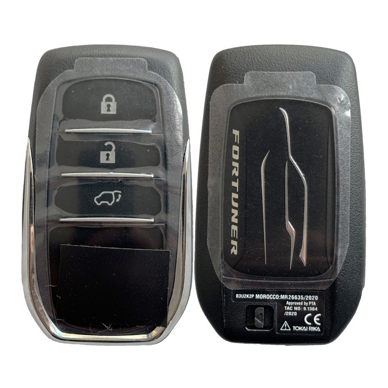 TX007179 B3U2K2P 0010 For Toyota Fortuner Smart Remote Key 3 Button ...
