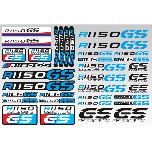 Motorcycle Reflective Sticker Body Fuel Tank Tail Box Waterproof Decal ...