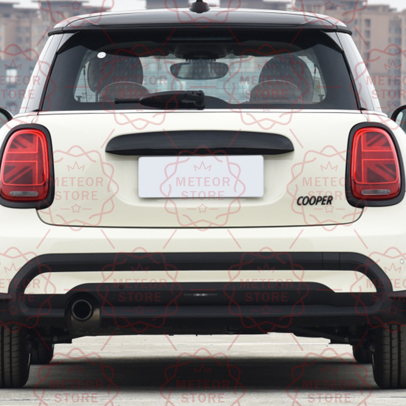 Car Nameplate Metal Badge Rear Trunk Side Decal Sticker Emblem For Mini ...