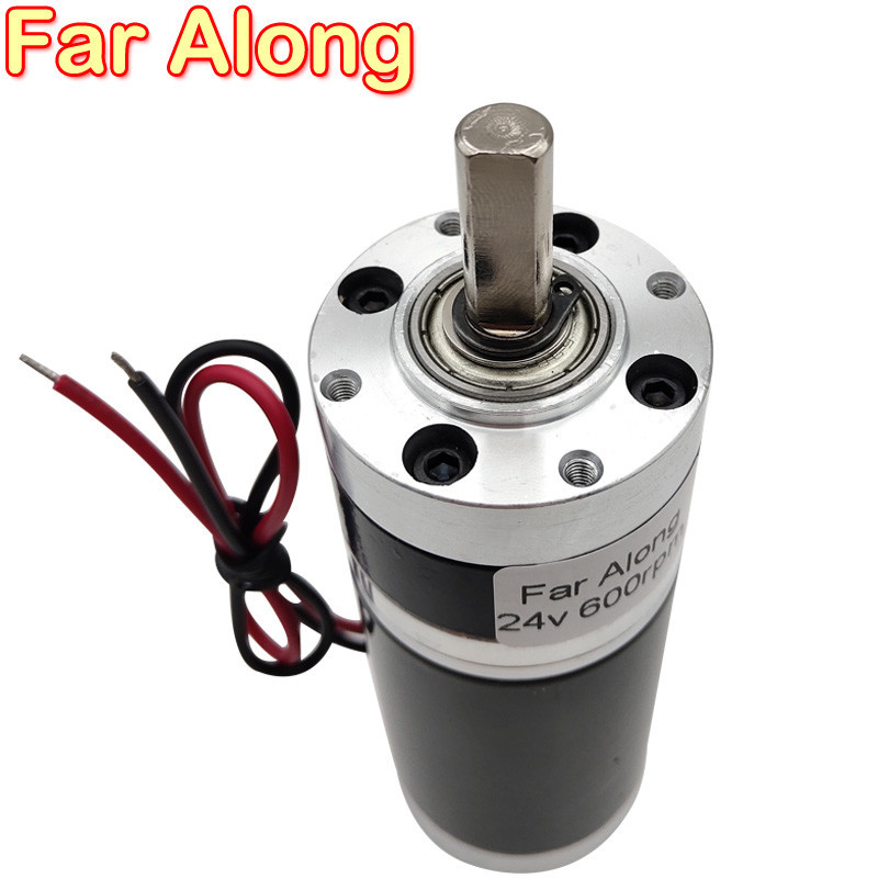 12V 24V DC Planetary Geared Motor Long Life High Torque Low Speed 5 To ...
