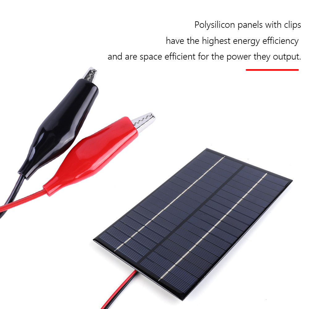 8W 18V Portable Solar Panel Waterproof Mini Small Solar Panel Module ...