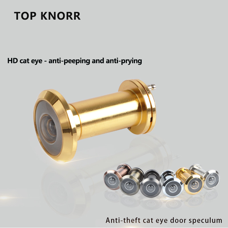 TOPKNORR Observer 200-Begree Wide-Angle Peephole Safety Concealed Door ...