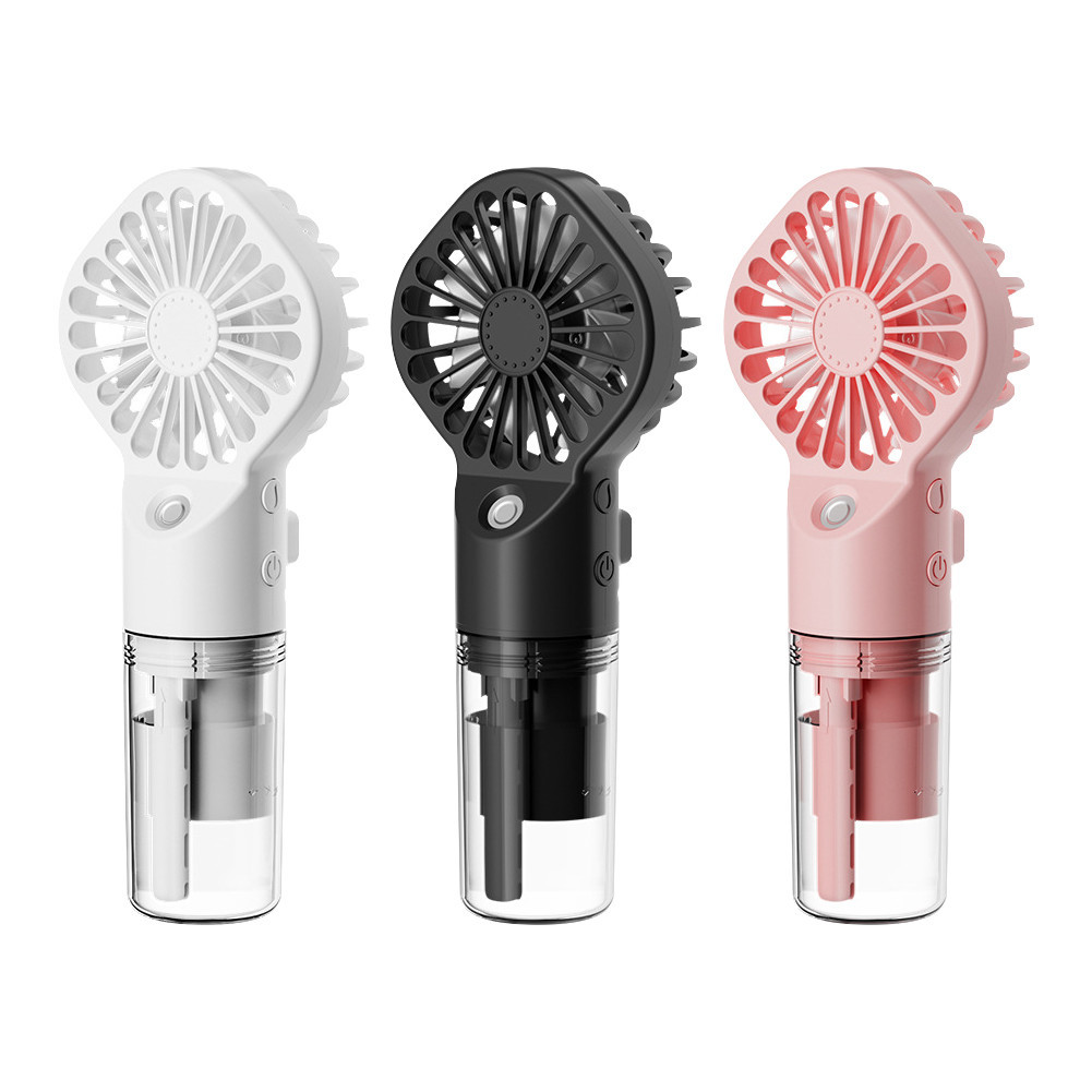 Handheld Desk Misting Fan USB Rechargeable Portable Water Cooling Fan 4 ...