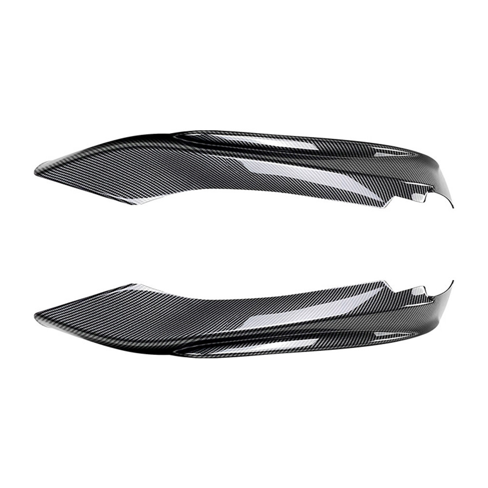 Car Bumper Side Spoiler Bumper Side Spoiler Stickers Left&Right Carbon ...