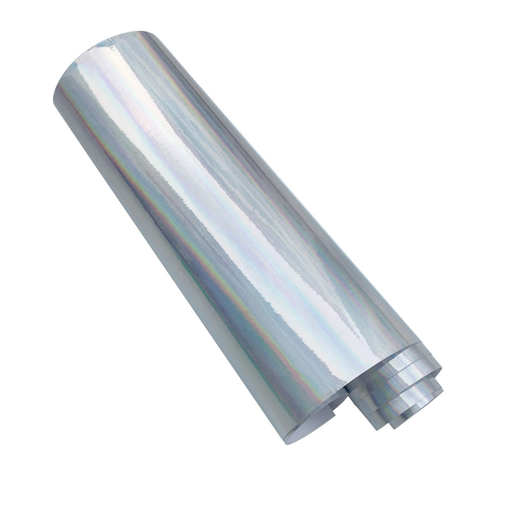 Holographic Laser Chrome Vinyl Wrap 50*200cm Car Sticker and Decal ...