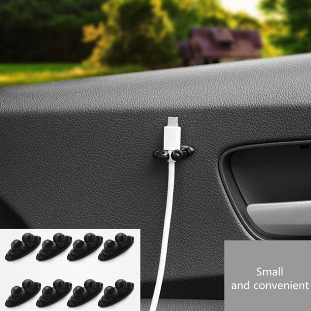 8Pcs Car Mounted Cable Clamp, Car Cable Management Buckle, Car Used ...