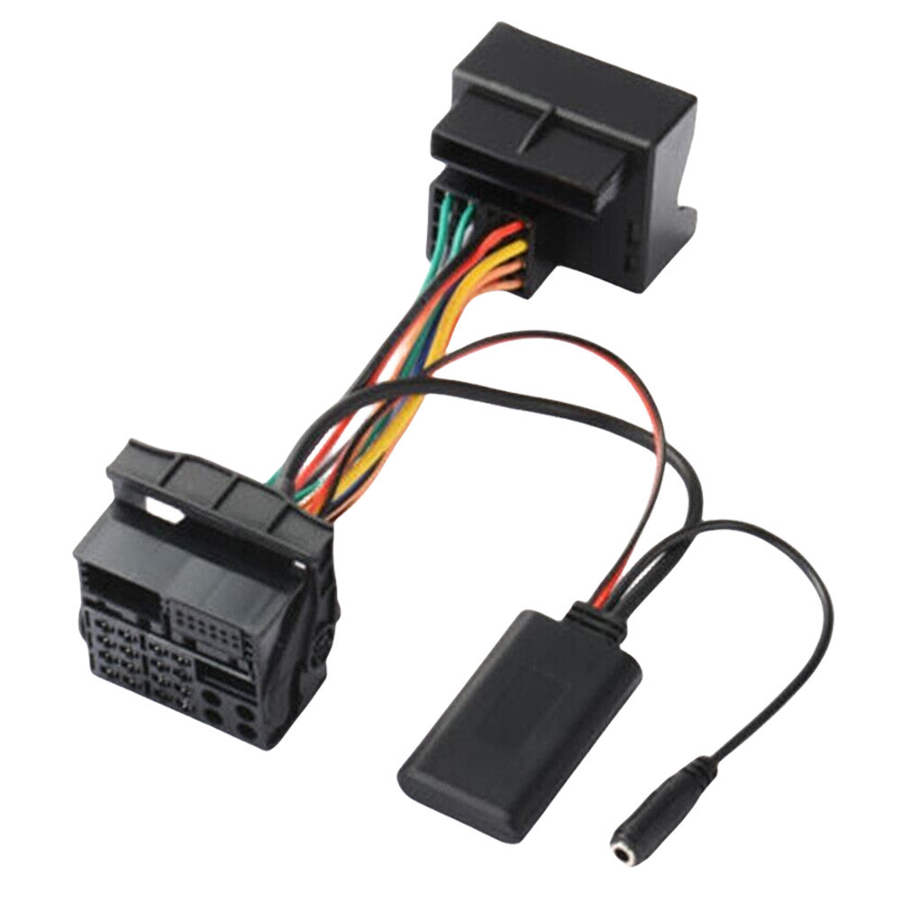 Car Bluetooth-Compatible Adapter Cable AUX IN Wireless Bluetooth ...