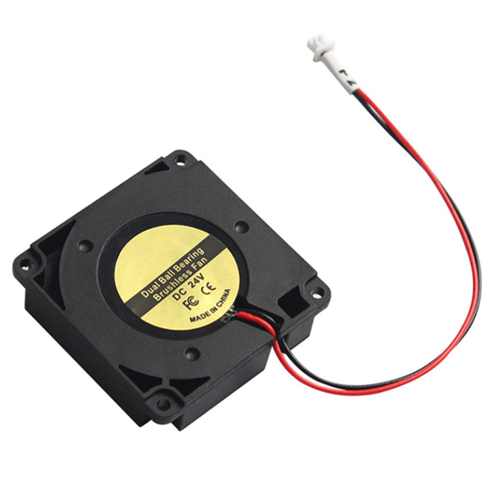 ☂2Pcs 3D Printer Fan DC 24V 4010 Centrifugal Blower Fan Dual Ball ...