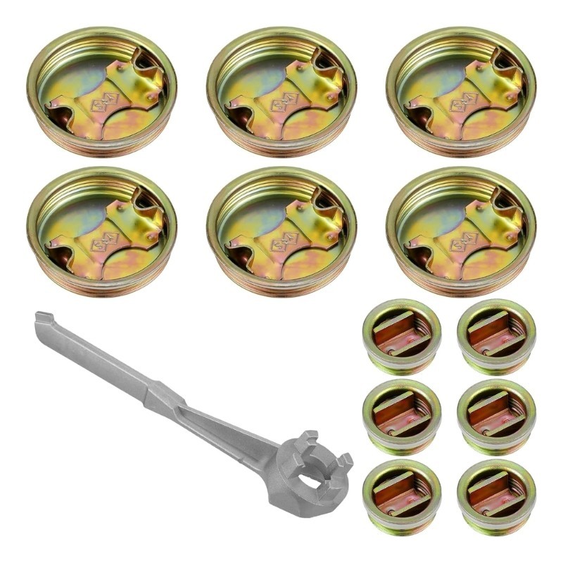 20Pcs Drum Bung Plug 2 Inch 3/4 Inch Bung Caps for 55 Gallon Drum ...