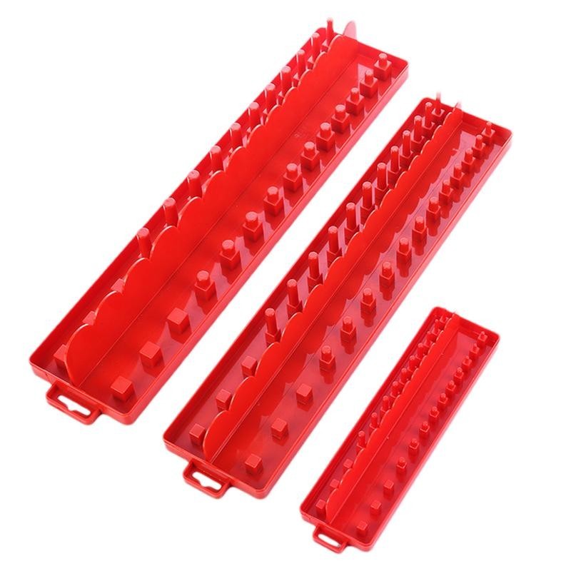 Socket Set Organizer 3PCS Portable Multifunctional Socket Rack Socket ...
