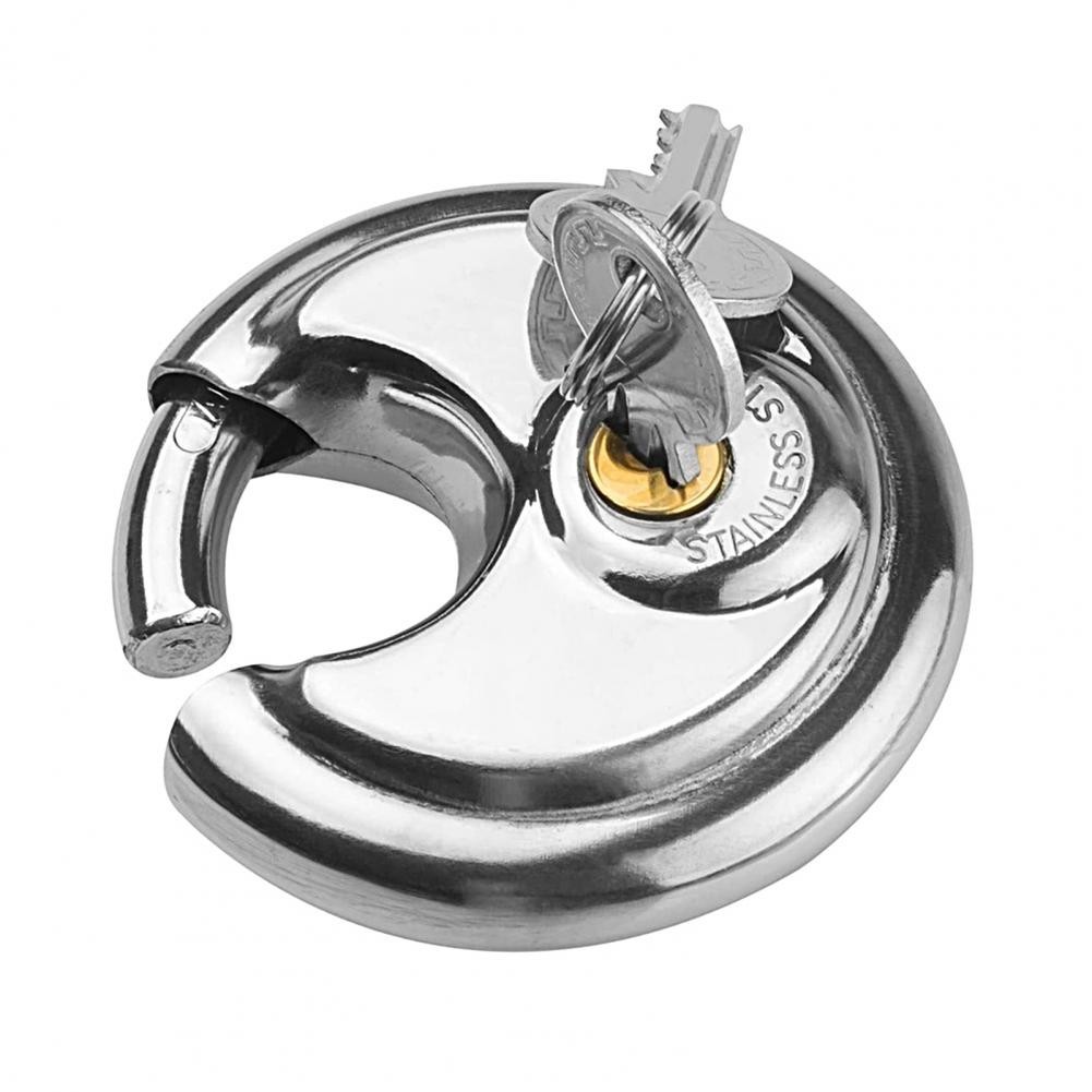 1 Set Discus Lock Solid Construction Rust-proof Metal Warehouse Door ...