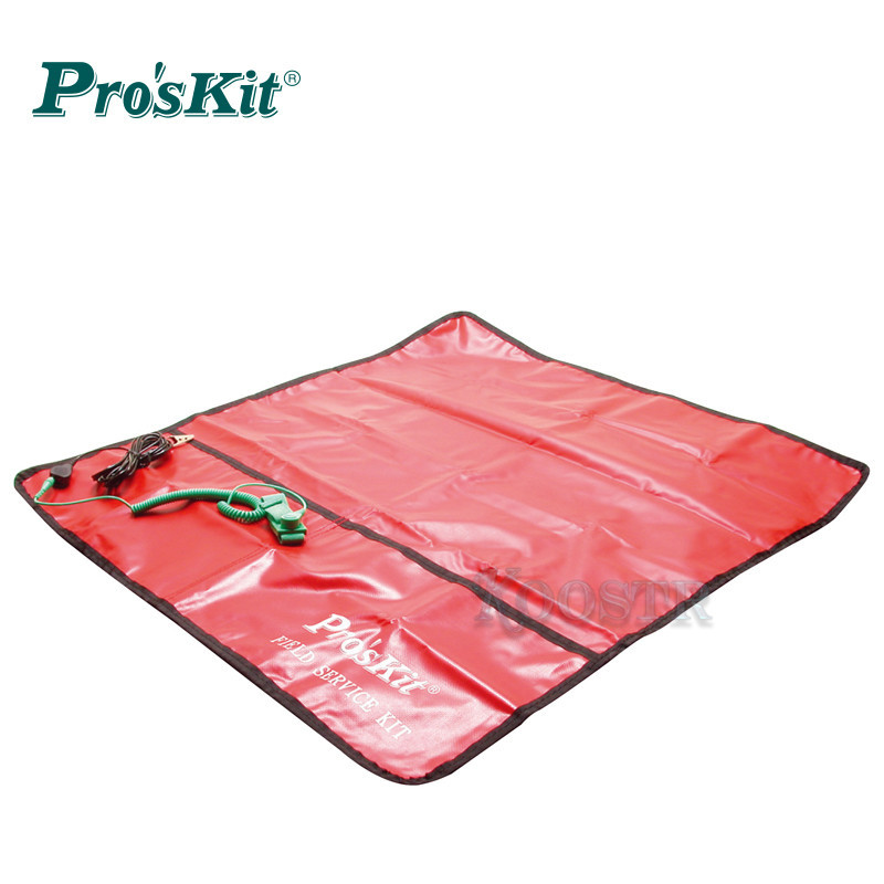 ⋌Proskit 8PK-AS07-1 PVC anti-static work table mat tablecloth with 6FT ...