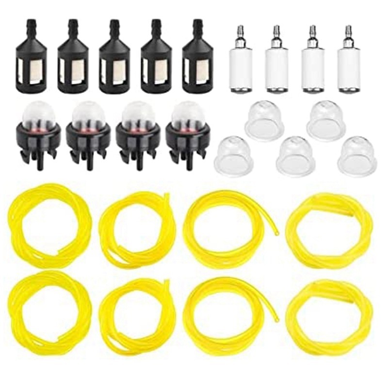 32 Feet Fuel Lines Hose 4 Size With 530095646 Fuel Filter And Bulb For ...