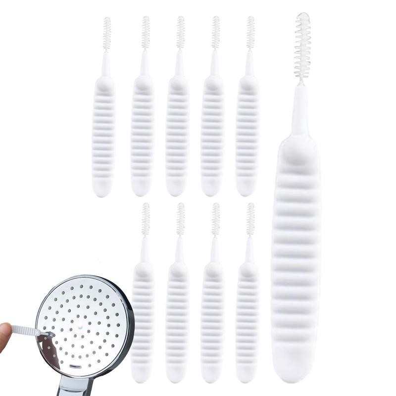 Bathroom Shower Head Cleaning Brush 10PCS effective Shower Nozzle ...