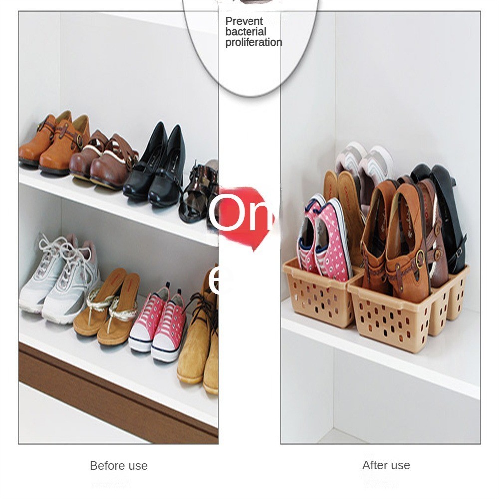 Japanese Brand Shoe Rack Shoe Storage Box Living Room Shoe Finishing ...