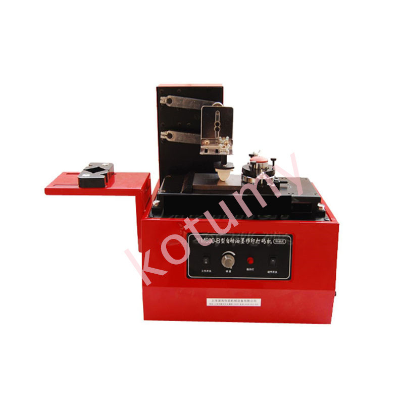 Automatic Production Date Coding Machine Electric Scraper Type Ink Pad ...