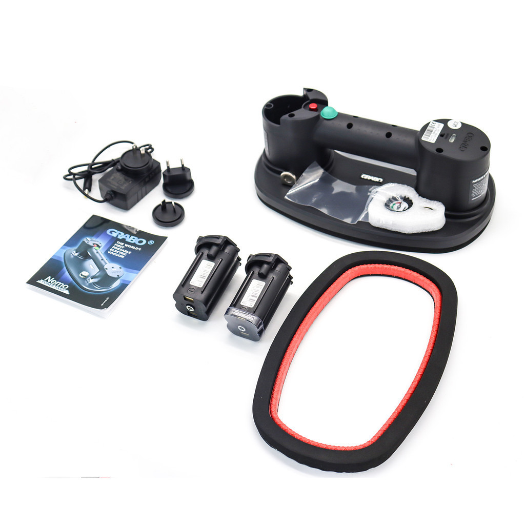 Grabo Battery Powered Electric Vacuum Suction Cup Lifter for Wood ...