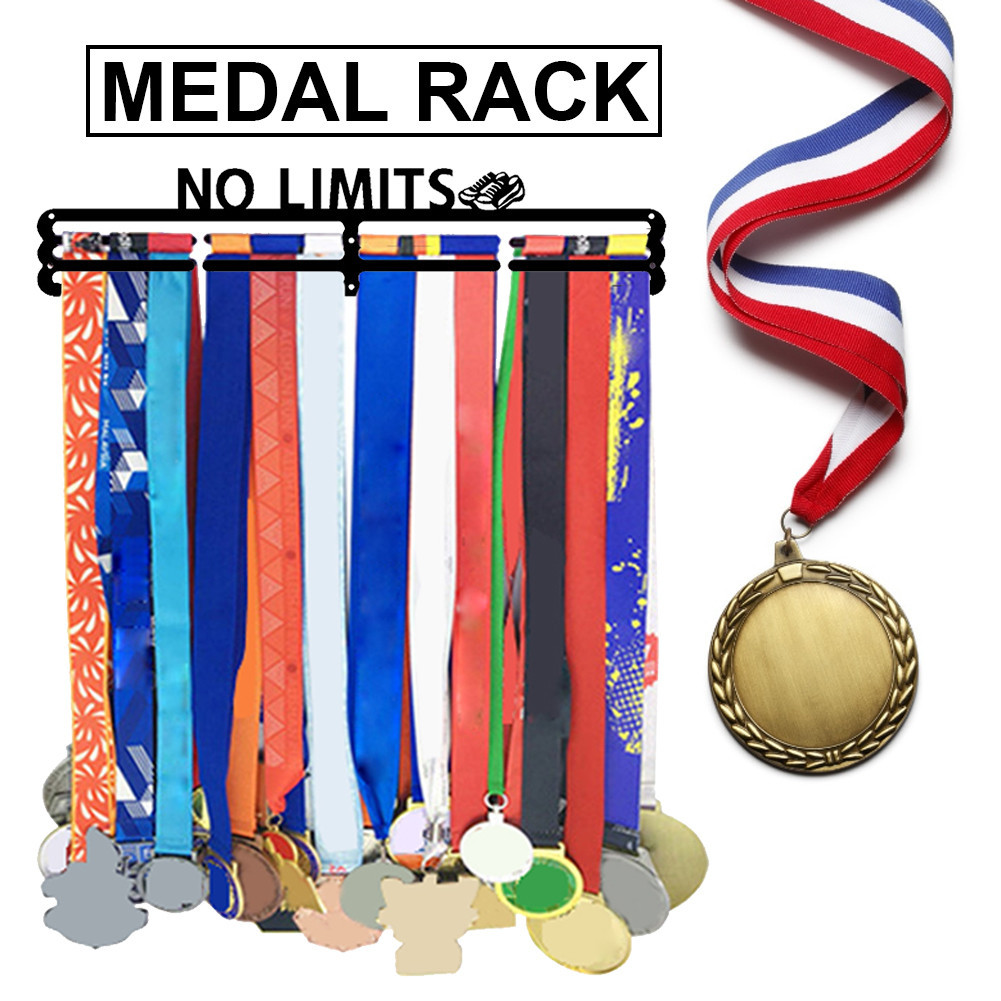 Marathon Medal Storage Display Stand Stainless Steel Wall Hanging ...