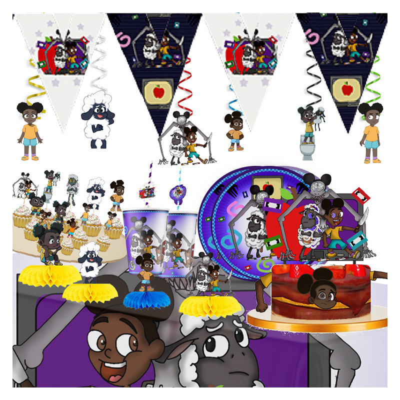 Fun Themes Amanda The Adventurer Theme Party Decorations Disposable ...