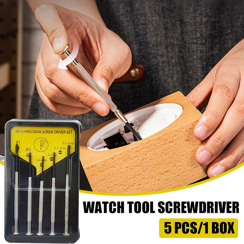 5PCS/set Clock Precision Screwdriver Mobile Phone Maintenance Tools ...