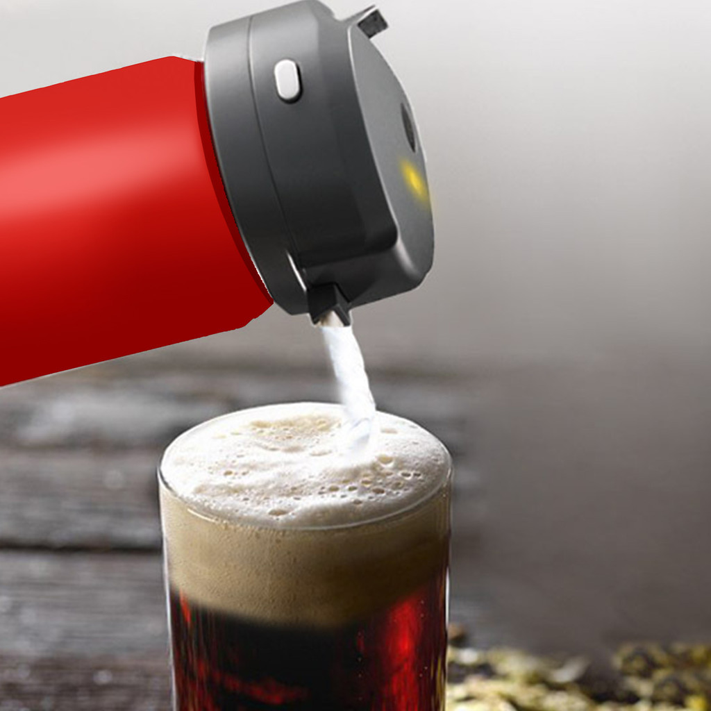 ☽New Ultrasonic Liquid Foam Machine Portable Mini Beer Foam Drinking