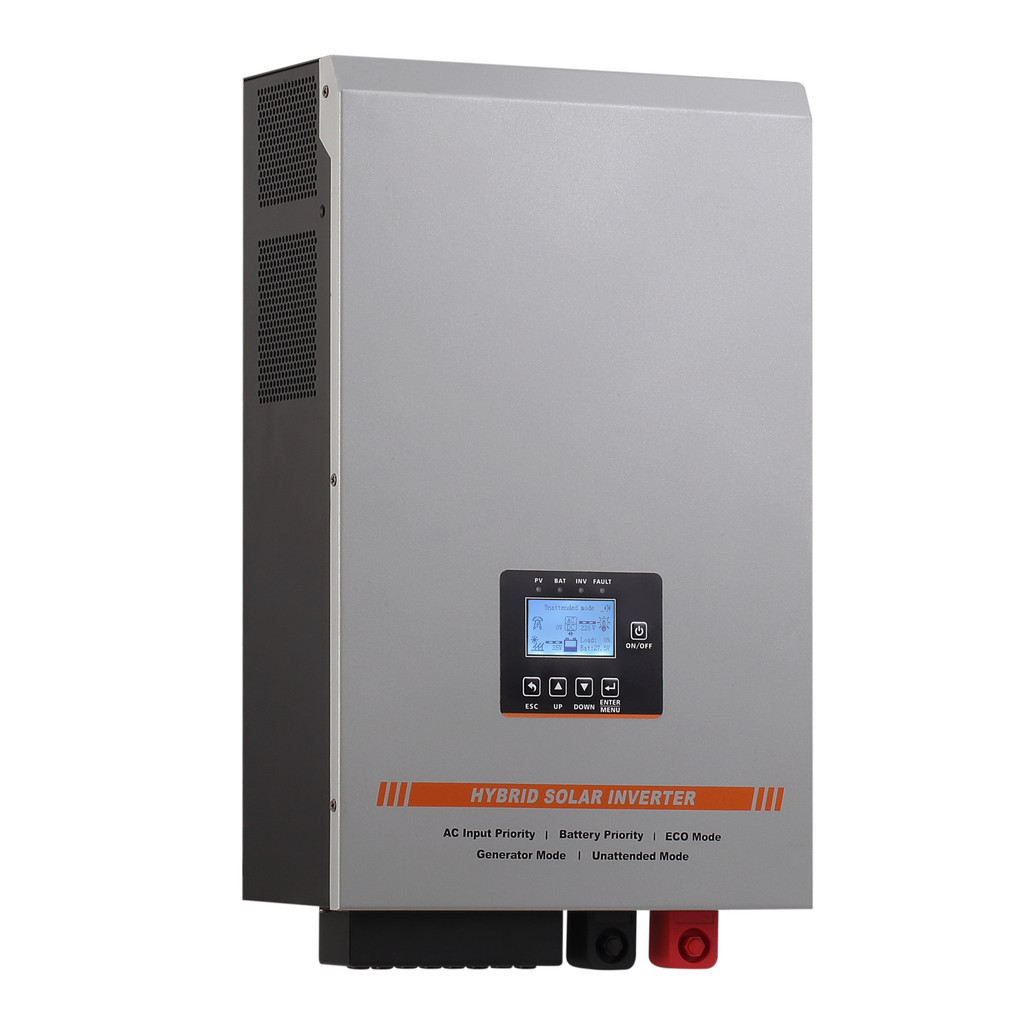 3kw 5kw 6kw MPPT hybrid solar hybrid inverter off grid pure sine wave ...