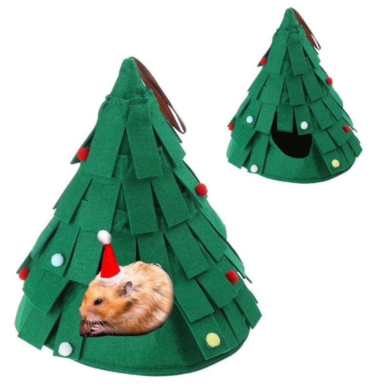 웃Hamster Rodents Toy Hideout Toy House Hamster Cage Supply Mini ...