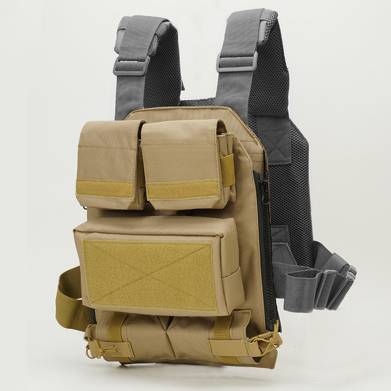 Tactical Molle Backpack Panel by Zip for Plate Carrier Vest AVS JPC2.0 ...