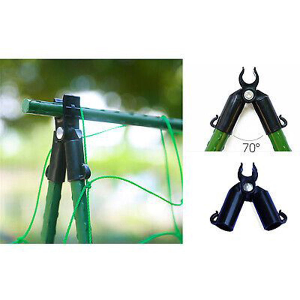 Bracket Plant Clip Support Vegetable 11/16/20mm Yard 12pcs Black Cage ...