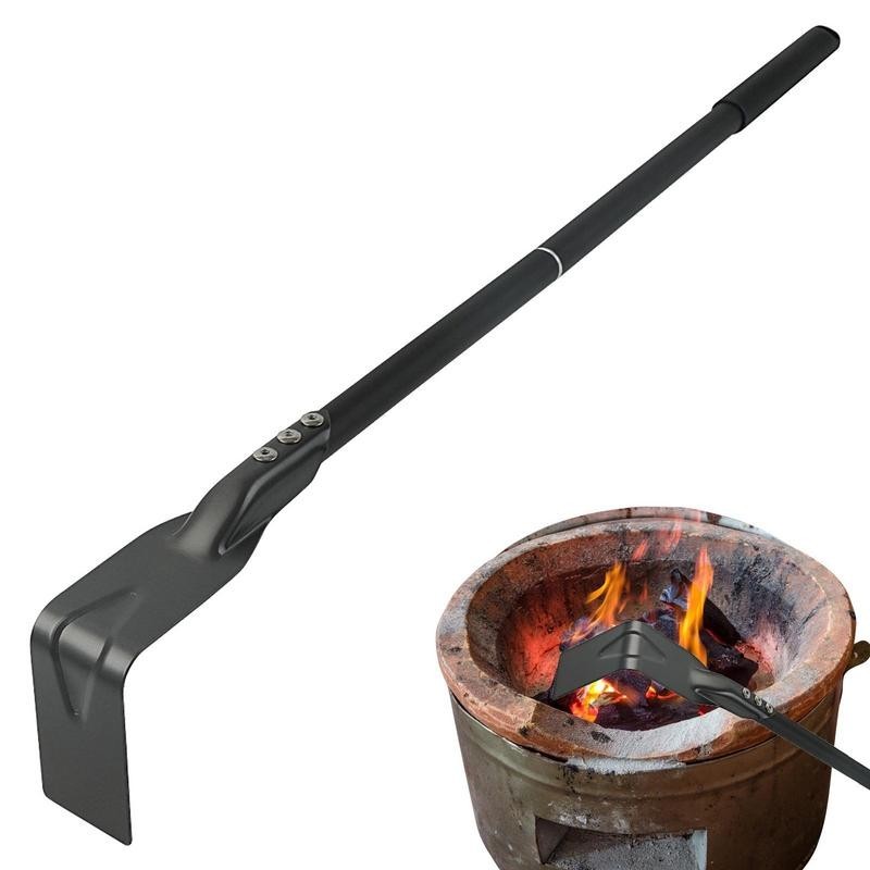Pizza Oven Ash Rake Long Handle Scraper Ash Scoop Long Handle Scraper ...