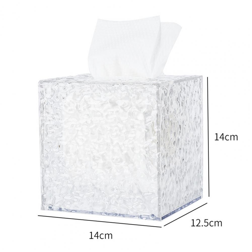 Toilet Paper Box Capacity Tissue Box Modern Desktop Tissue Napkin Paper ...