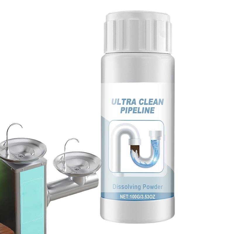 Pipeline Dredging Powder 100g Drainage Blockage Remover Pipe Cleaner ...