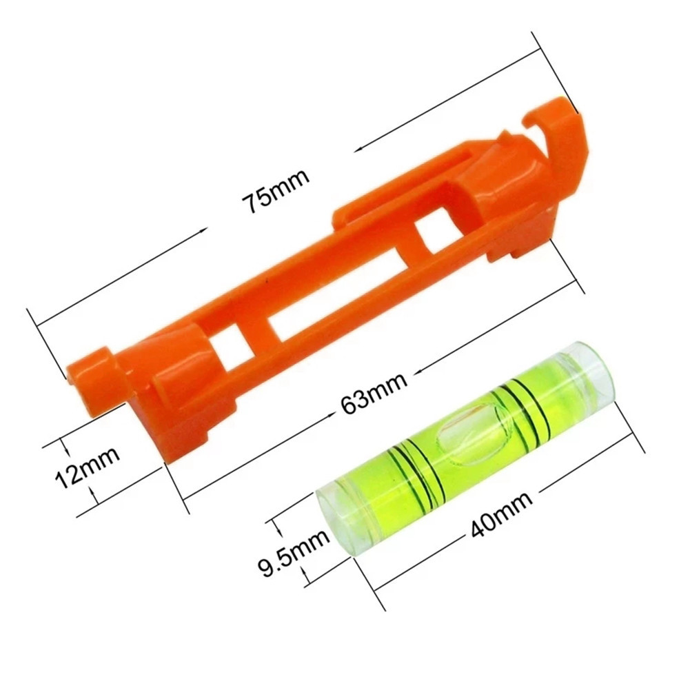 2pcs Hanging Levels Pen Horizontal Bubble Measuring Level Gadget Spirit ...