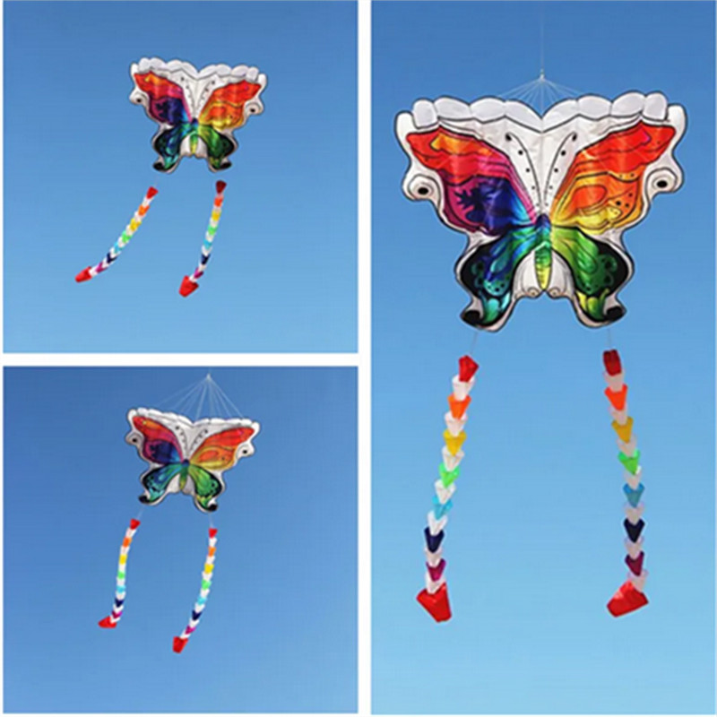 ☞free shipping new kites flying butterfly kites nylon kites factory ...