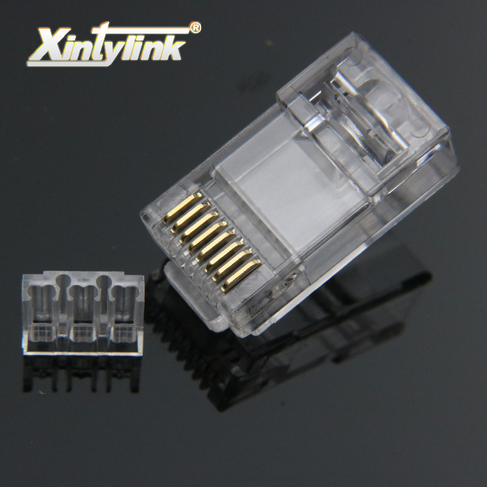 ♨xintylink rj45 connector cat6 ethernet cable plug cat 6 network ...