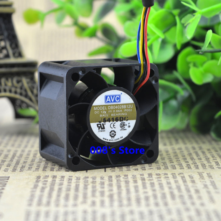 ☄New CPU Cooler Fan For Server Square DB04028B12U P066/P002 DC 12V 0 ...