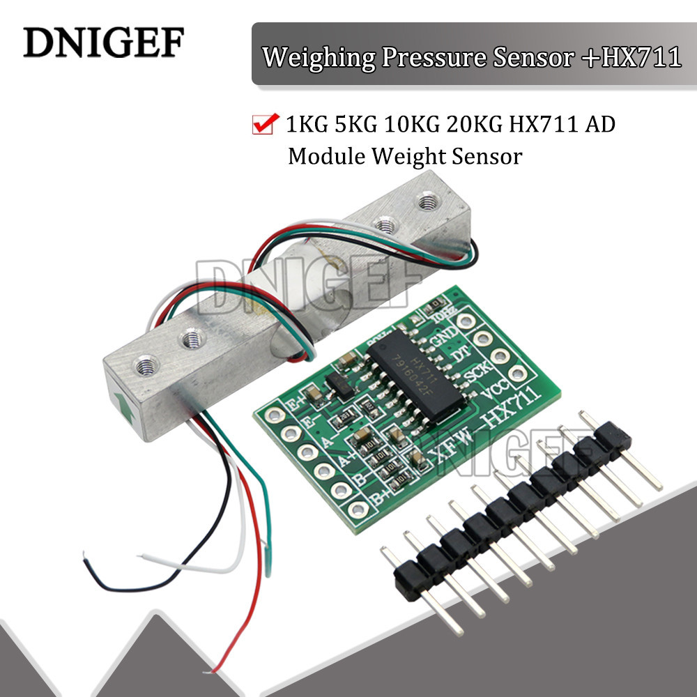 Digital Load Cell 1KG 5KG 10KG 20KG HX711 AD Module Weight Sensor ...