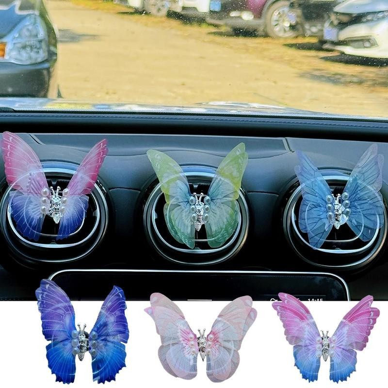 Butterfly Oil Diffuser Butterfly Vent Clip Butterfly Clips Air Vent ...