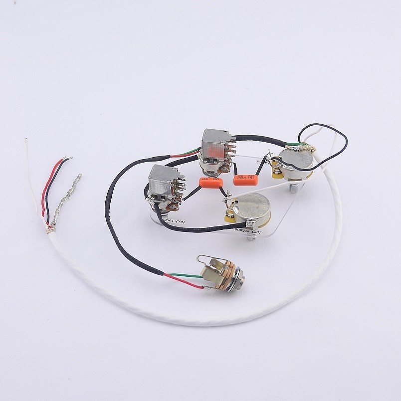 ๑loaded Pre Wired Electric Guitar Push Pull Wiring Harness Prewired Kit 0407 ☁q Shopee 2921