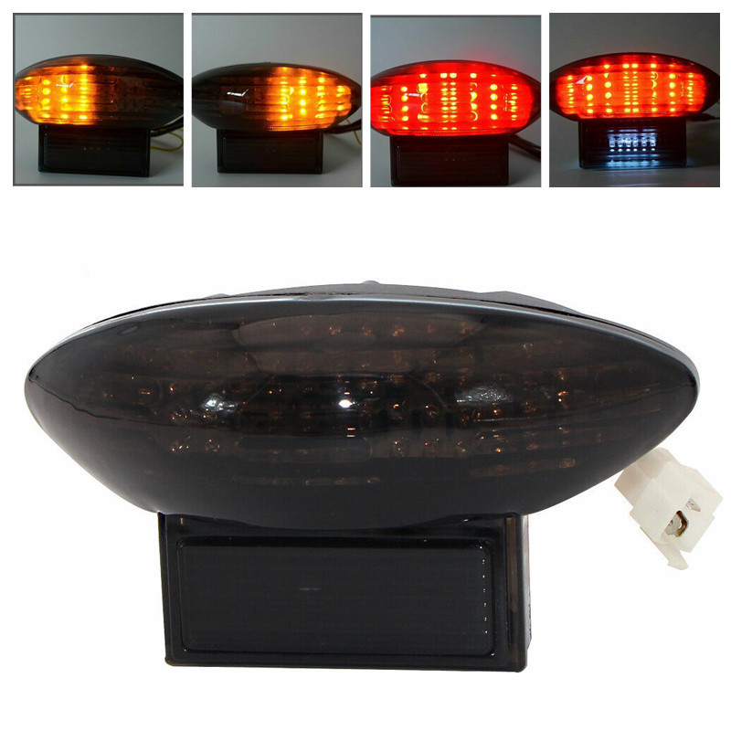 ️Rear LED Turn Signal Lamp Tail Light Smoked Lens Fit for Suzuki