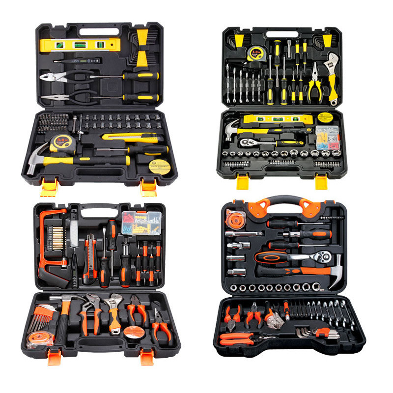⚜Hand Tools Hammer Pliers Screwdriver Socket Drill Bit Set 1/2 1/4 ...
