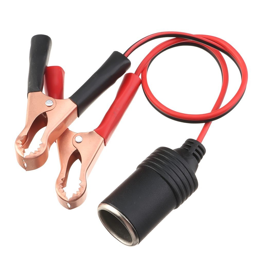 Universal Socket Power Battery Plug Adapter Female Socket to Battery ...