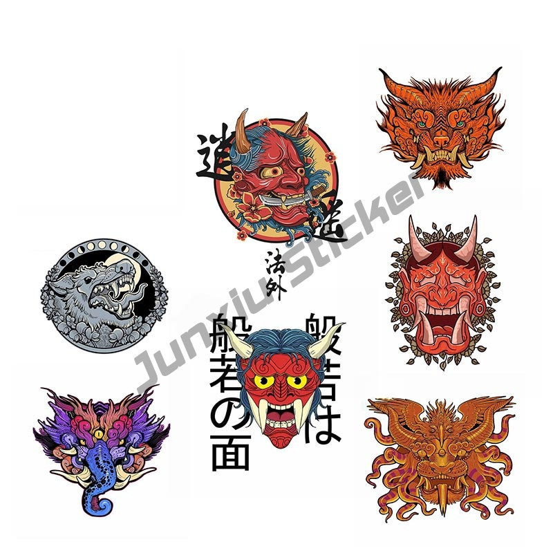 Japanese Monster Auto Decals Vinyl Drift Slap JDM Car Stickers Window ...