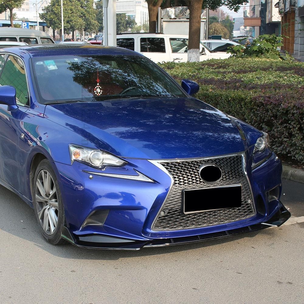 Front Bumper Lip Chin Tuning Splitter Trim Styling Facelift Body Kit ...