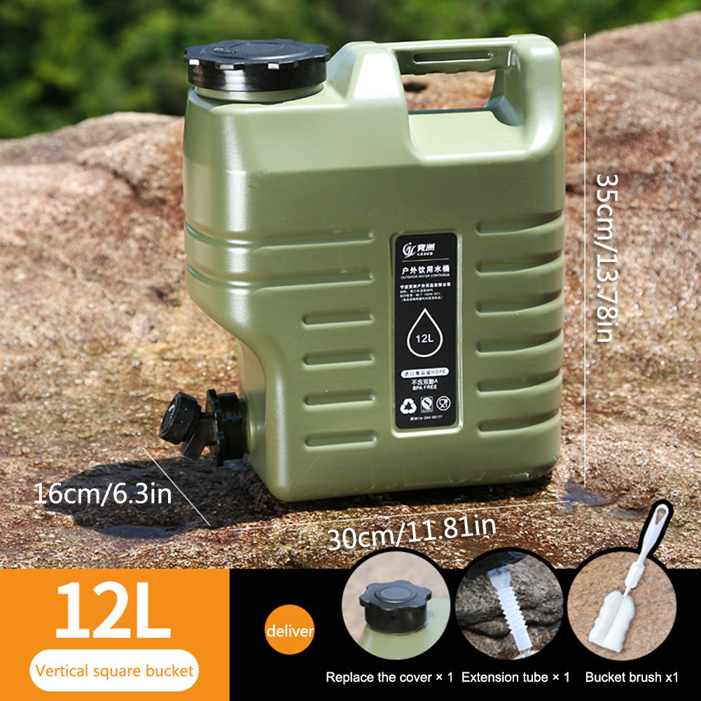 512L Camping Water Container Large Capacity Outdoor Water Bucket ...